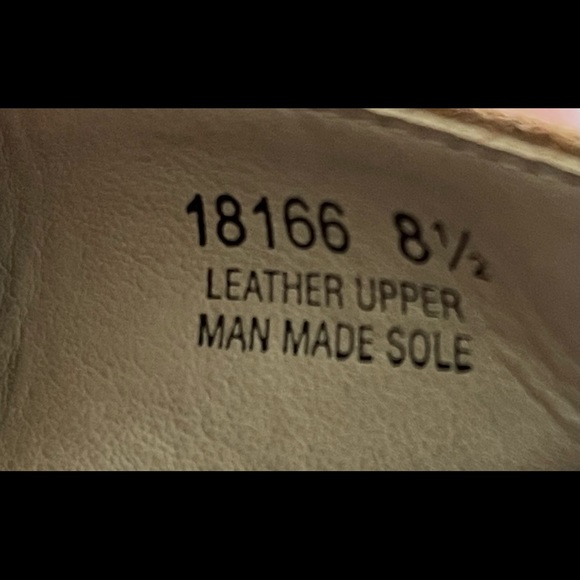 Never WornSofia Milano Italian Leather Slip on Sandals size 8.5 - Picture 5 of 5